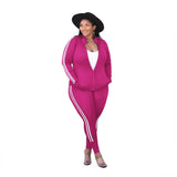 Size Sets Women's Sweatsuits Winter Clothes Tracksuit 2 Piece Outfits Sweatshirt Sweatpants New 2021 Wholesale