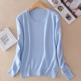 Sweater Female Knitted Pullover Women Winter Sweaters Autumn O Neck Cashmere Sweater Women Jumper O Neck Pull