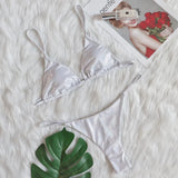 Toloer 2023 New Ins Web Celebrity Swimsuit Sexy Laser Shiny Crystal Diamond Swimsuit