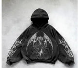 Wash Hooded Hoodie Hoodie Winter High Street Men And Women With The Same Shirt