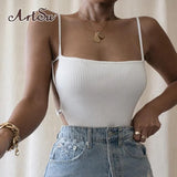 Summer White Ceopped Top Backless Women Bandage Hollow Out Crop Tops Tees Vest Sexy Tunics Cotton