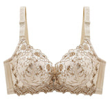 Sale Fashion Sexy Bra Gather Soft Comfortable Lace Embroidery Women's Underwear Push Up Brassiere Plus Size CD Cup