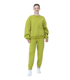 New Winter Women's Tracksuit Hoodies Pants Suit Oversized Casual Fleece Two Piece Set Sports Sweatshirts Pullover