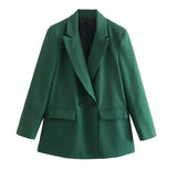 Women's Explosive Fashion Casual Temperament Commute Multi-Color Suit Long-Sleeved