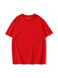 Cotton Yellow T shirt Women Basic 2022 Summer White Tops Female Loose Tshirt Soft Solid T shirts For Women Tee Shirt