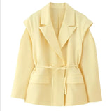 Explosion Women's Waistband Bandwidth Shoulder-To-Shoulder Suit