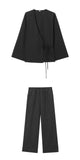 Explosive Women's Texture Double Thai And Outerwear Trousers