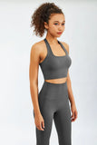 Workout Slim Fit Running Fitness Exercise Yoga Bra and Pants