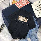 Leopard Print T shirts Women 2019 Spring Summer Hot Tees Casual O-Neck Short Sleeve Harajuku Cool T-shirt Female