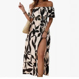 Summer New Sexy Body-Print Shoulder