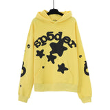Brand Sp5der 55555 Star Printed Hoodie Pantsuit Suit For Men And Women-Outfit