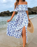 Summer New Sexy Body-Print Shoulder