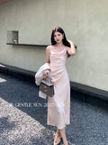 Xixi 2025 Autumn New White Label Thin Temperament With Dress High-End Long Dress Women
