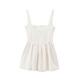 New Belly-Style Sleeveless Sling Short Dress 3067237-Outfit