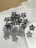 star pattern hair