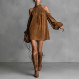Spring And Autumn New Women's Long Sleeves Clip Casual Suit Set