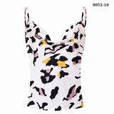 Strap Top Women Halter V Neck Basic White Cami Sleeveless Tank Tops Women'S Summer Camisole Plus
