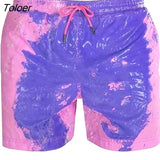 Changing Swim Shorts For Boys Bathing Suits New Quick Dry Beach Swimming Trunks Water Hot Discoloration Board