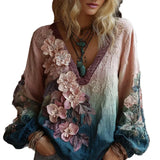 Casual Fashion Ladies 3D Printed Women's