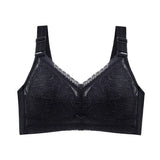 Wireless Bras for Women Thin Cup Lingeire Plus Size Lace Underwear Minimizer Brassiere B C D E
