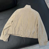 2025 New Women's Velvet Texture Effect Collar Long-Sleeved Jacket Work