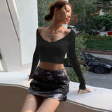 Dress Comes In 2023, New Style Splicing Lace, Bare Back, Slim And Strapped Blouse.-Outfit