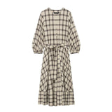 New Sling Linen-Blend Printed Short Coat Skirt Set 8351039