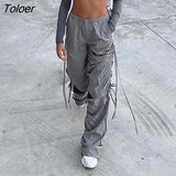 Print Streetwear Joggers Parachute Cargos Casual Loose Y2K Baggy Sweatpants Harajuku Chic Fashion