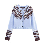 New Fashion Temperament Women's Colored Knitted