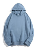 Women Hooded Sweatshirts Pullover Oversized Thick Solid Loose Cotton Sweatshirt Vintage Winter Hoodies Women Overzise