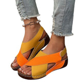 Sandals Women 2025 Summer New Pine Cake Thick Bottom With Skirt Casually Exposed Toe Beach