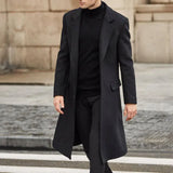 Men's Coat New English Men's Long Wind Coat Coat Man's