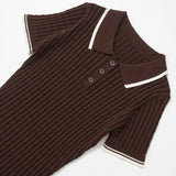 Homemade New Women's Classic Eight-Strand Knitted Mini Dress