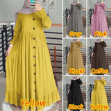 Casual Solid Puff Sleeve Ladies Kaftan Sundress ZANZEA Vintage Chiffon Dress Women 2022 Spring Ruffle Maxi
