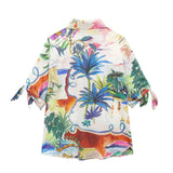 2024 New Street Style Printed Shirt 2565157 Printed Fan Flute Skirt 2516158 Set-Outfit