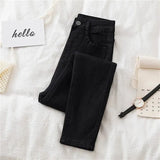 Jeans Slim Thin Female Denim Pants Womens Jeans Spring Autumn Woman Stretch Bottoms Feminino Skinny Pants Women