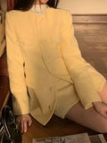 Daughter Xiaoxiangfeng Suit, Autumn And Winter Suit Jacket, Pure High Waist, Thin Half Skirt, Two-Piece Suit-Outfit