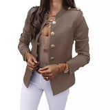 Burst Long Sleeve Rebuttoned Small Suit Short