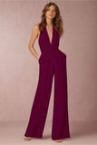 Spring Casual Jumpsuit Ebay Sexy Sleeveless Hanging Neck