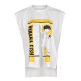Graphic T Shirts Streetwear 2022 Summer Clothes for Women Sexy Asymmetrical Split Cut Out Sleeveless Tops
