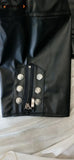 Coat Men Faux Leather PU Trench Jacket Medieval Goth Spring Fall Top Streetwear Vintage Gothic Moto Biker Outwear Abrigos-Outfit