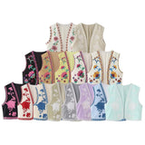 New Simple Embroidered Cardigan Vest 6895023-Outfit