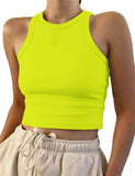 Toloer Women's Wish New Summer Solid Color Sleeveless Slim Jacket Small Vest