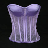 Single-Yarn Three-Dimensional Tector-Bo Corset Corset Corset Wedding Dress Bottom Perspective Cool Can Stand Up