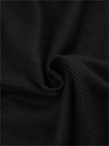 short-sleeved basic top with button placket and round