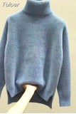 Cashmere Sweater Women Turtleneck Women's Knitted Turtleneck Winter Cashmere Sweater For Women Warm Sweaters