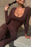 Toloer Spring And Autumn New Women's Explosive Fashion Long Sleeves Slim And Hip Solid Color