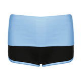 Sports Hit Hot Girls' Low-Waist Hip Slim Shorts 2024 New Tight Basic Casual Pants-Outfit