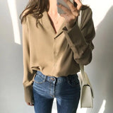 Sleeve White Blouse Blouse Women Blusas Mujer De Moda 2021 V-Neck Office Lady Chiffon Blouse Shirt Women Shirts Blusas