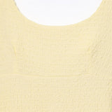 Summer Sling Strip Dew Side Collar Texture In Fashion Long